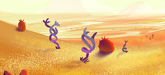Dunes of Gold drawn by Pilferpup.