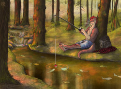 Image titled Catching Dinner, by Katherin Cougar