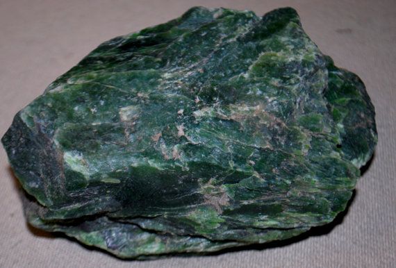Picture of a chunk of jade.