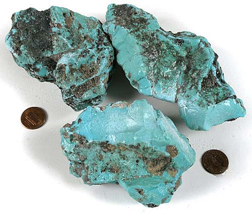 Picture of a piece of turquoise.