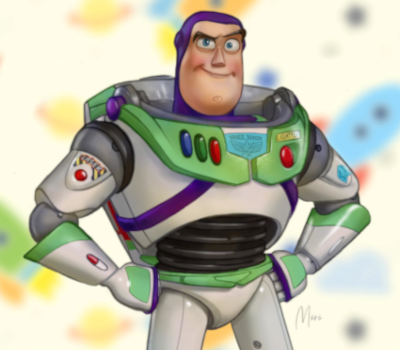 Fanart of Buzz Lightyear from Toy Story. Yes, Buzz 