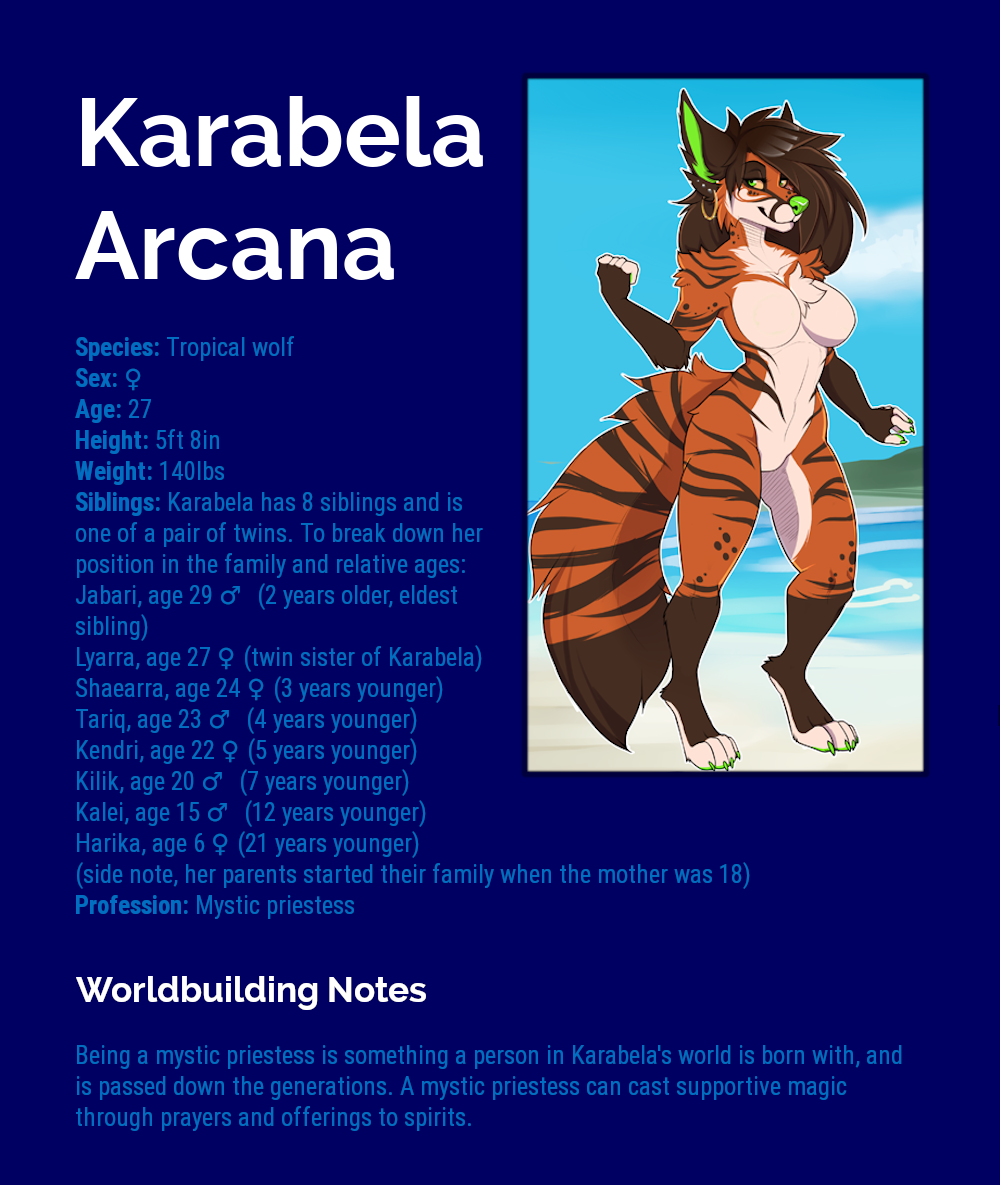 Karabela Arcana Infographic Stub