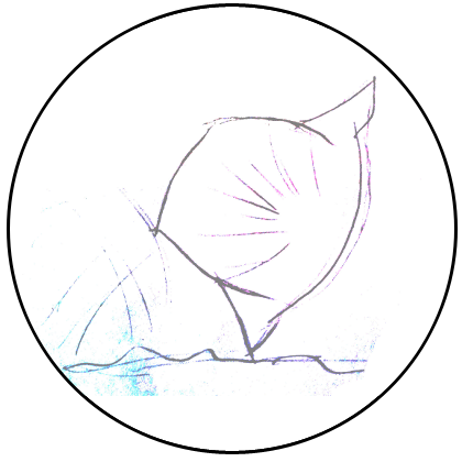 Drawing of # by me