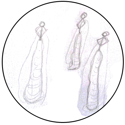 Drawing of # by me